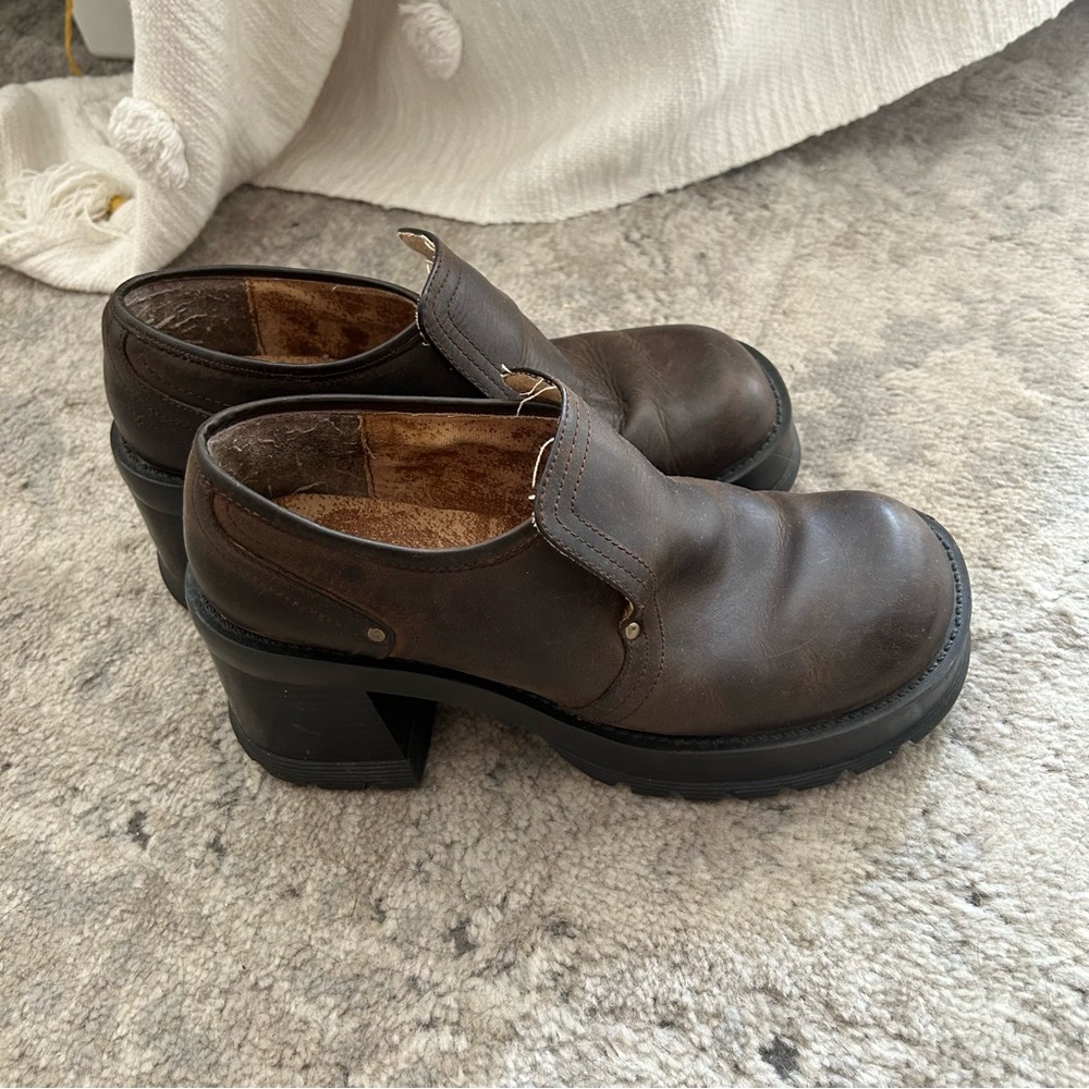 vintage candie’s platform shoes